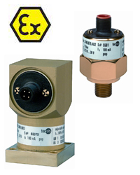 磁控电子式压力开关;带LED灯显示开关状态;适用于防爆区域2和22