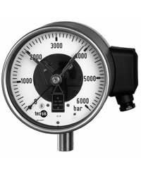 安全型超高压压力表;带电接点;表盘160毫米