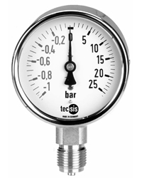 工业型膜片压力表;应用于消防水泵;表盘80毫米