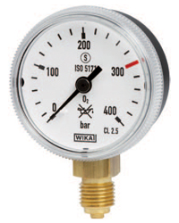 波登管压力表,安全型,ISO5171标准焊接式